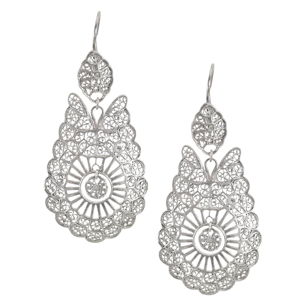 Details 234+ sterling silver filigree earrings latest