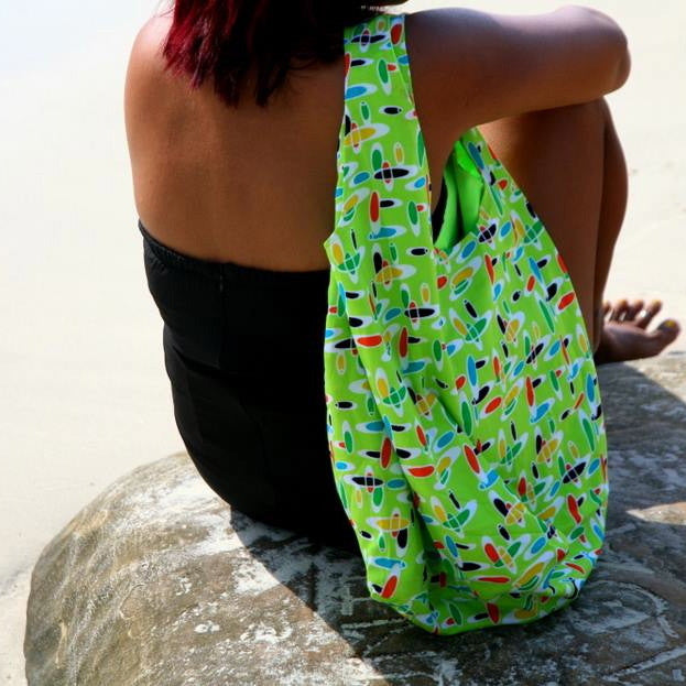 Handmade tote bag | shopping bag | Boussac fabric | canvas tote bag |  reversible handbag | reused | sustainablefabric | hand tailored