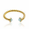 Amazonite Open Ring