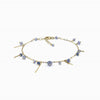 Delicate Sapphire and Tanzanite Bracelet