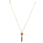 Chic Chain Gold-Plated Pendant Necklace by Satellite Paris