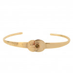 Chic Gold Cuff Bracelet by Satellite Paris