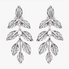 Leaf Silver Filigree Earrings