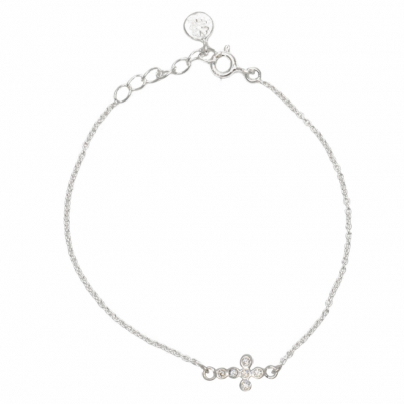 Cross Cubic Zirconia Bracelet