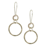 Chic Sterling Silver Circle Earrings