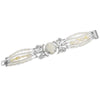 Gorgeous Moonstone and Crystal Statement Bracelet by AMARO