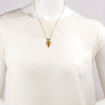 Delicate Jade and Jasper Necklace  by Satellite Paris