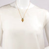 Delicate Onyx and Crystal Necklace  by Satellite Paris