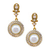 Vintage-Inspired Turkish Pearl Earrings