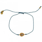 Gold Plated Labradorite Cord Bracelet