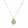 Delicate Moonstone Pendant Necklace