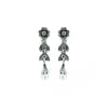 Tears of Marcasite Sterling Silver and Pearl Portuguese Earrings