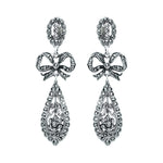 King of Marcasite Sterling Silver Statement Earrings from Portugal