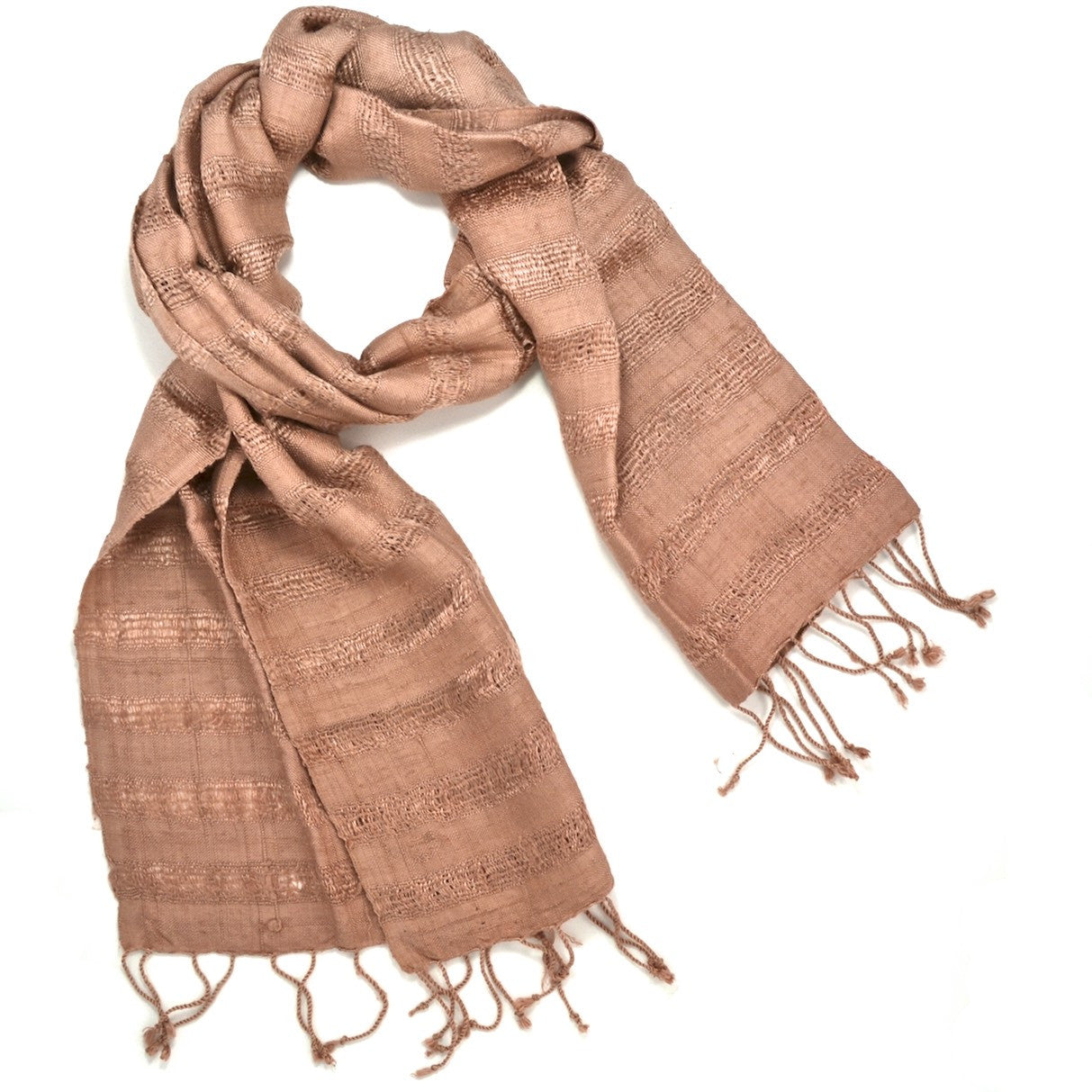 Scarves for women in in Organic Silk & hand block printed