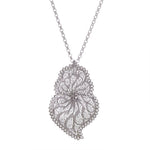 Iconic Sterling Silver Heart of Viana Filigree Pendant Necklace