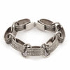 Elegant Silver Flexible Metal Bracelet by Satellite Paris