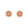 Rosy Medallion *CLIP* Earrings by Satellite Paris