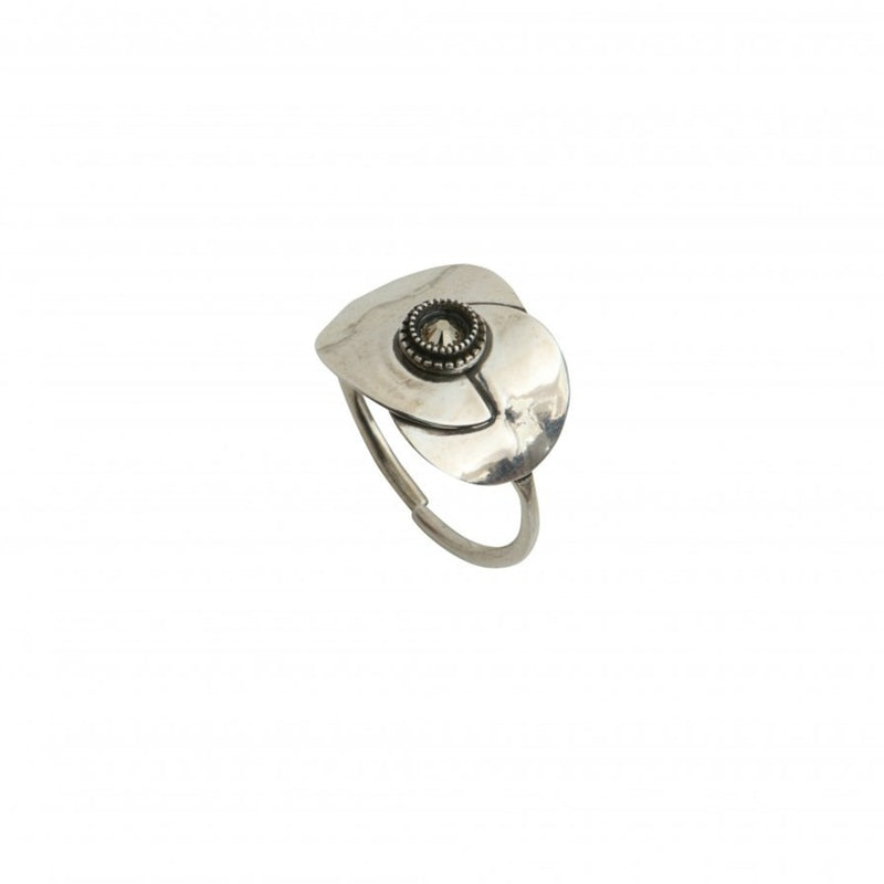Unique and Chic Silver Adjustable Ring by Satellite Paris
