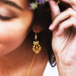 Delicate Sterling Silver "Princess" Filigree Earrings from Portugal